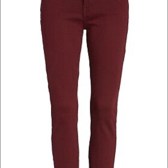 7 For  All Mankind The Skinny Jeans, Cranberry size 28 - Picture 9 of 13